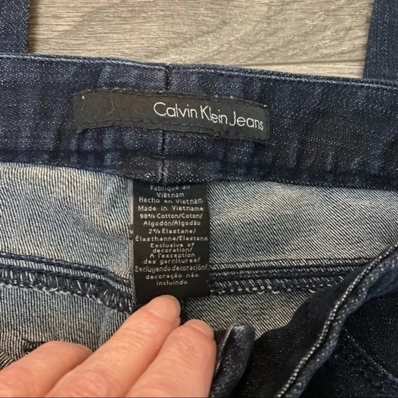 𝅺Calvin Klein High Waisted Contractor Jeggings - Picture 5 of 6